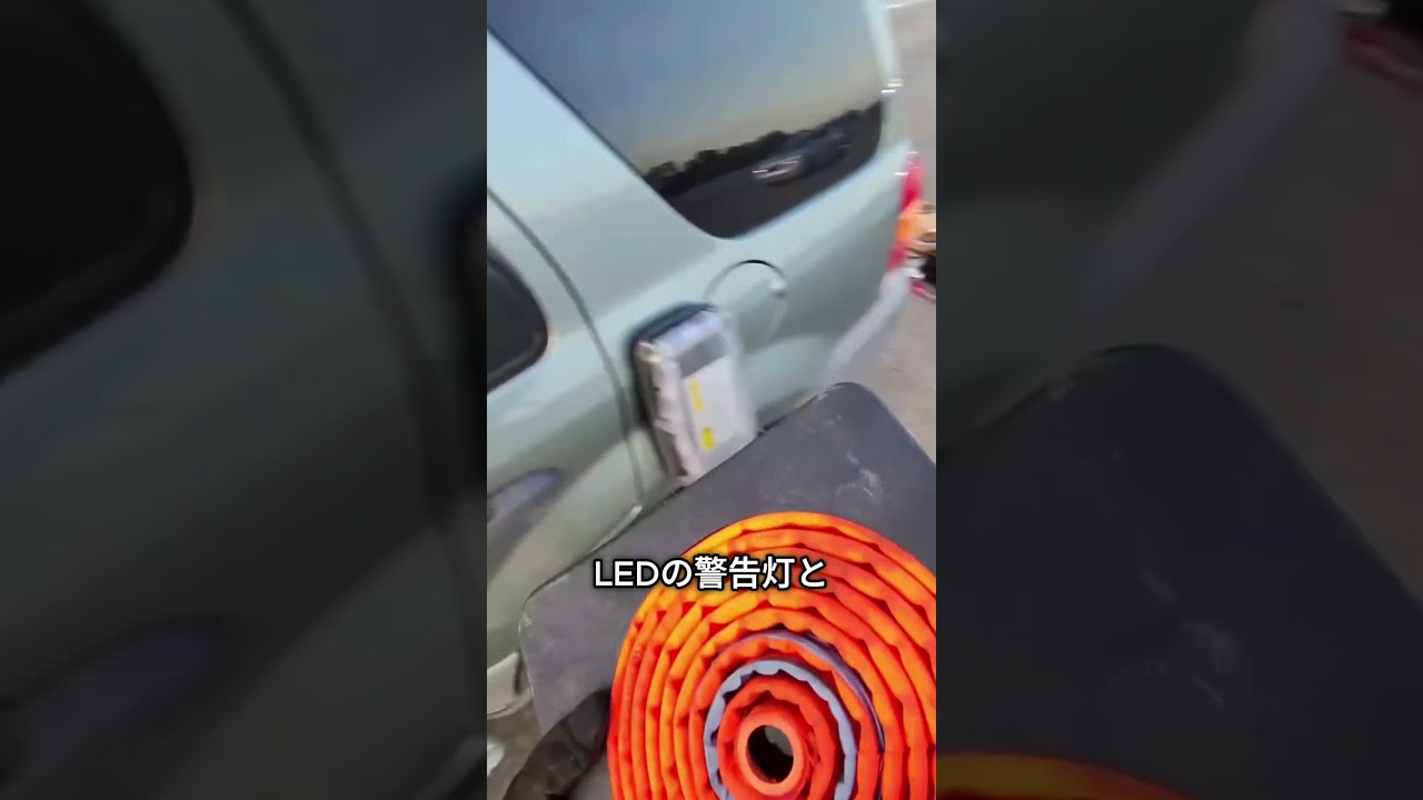 高速道路に現れた本物のヒーロー