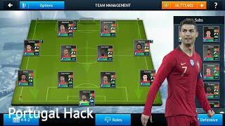 Create Portugal World Cup 2018 Team Kit Logo & Players Dream League