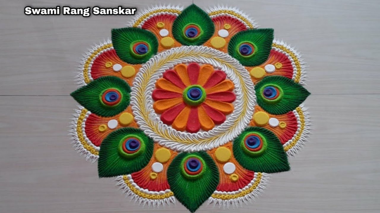 Diwali special rangoli design 2022 l Diwali ke liye big innovative ...