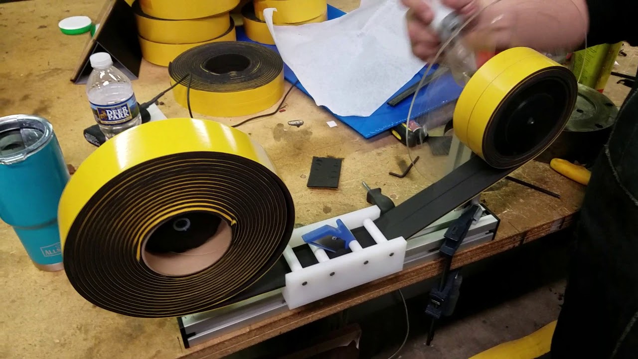 2 inch Foam Tape Splitter YouTube