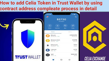 How to add celia token in trust wallet||Celia distribution in in trustwallet