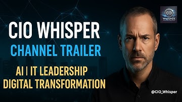Welcome to CIO Whisper | The Future of AI, IT Leadership & Digital Transformation