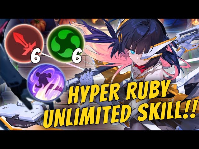 ELEMENTALIST RUBY + YUKI SKILL 3 !! SUPER SUSTAIN UNKILLABLE !! MAGIC CHESS ML class=