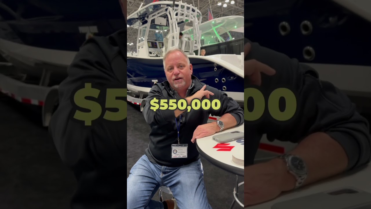 Best salesman at the NY Boat Show!!