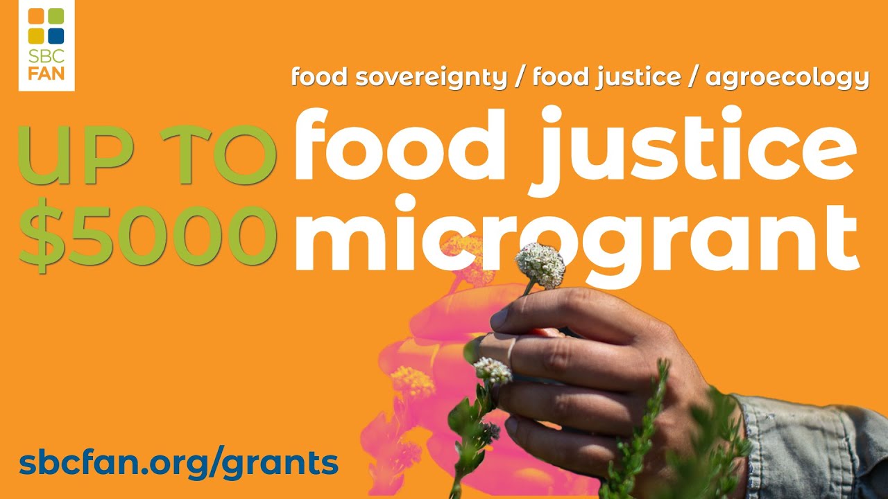 2024 Food Justice Microgrant Program Information Session - YouTube