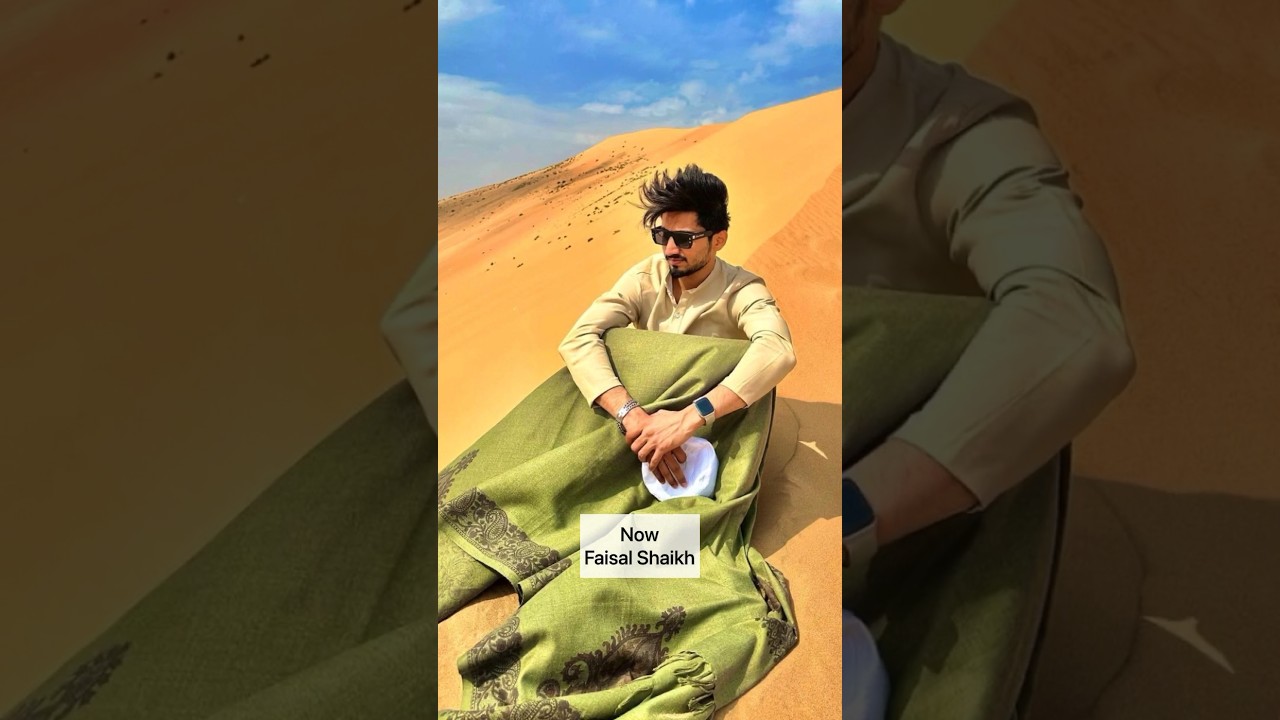 Before and Now 😍🔥 Faisal Shaikh 