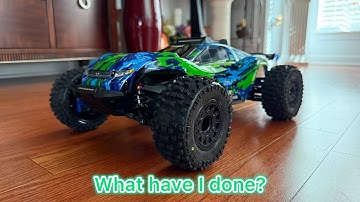 My traxxas rustler 4x4 vxl build!
