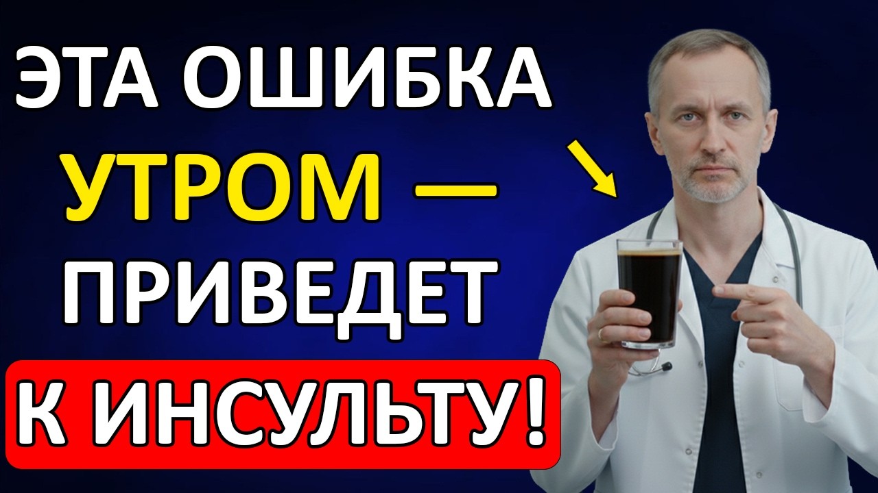 После 60: этот ЧАС утром может вызвать ИНСУЛЬТ — 7 привычек, которые нужно изменить