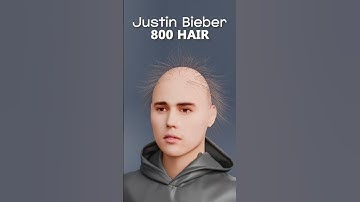 Justin Bieber With Hair #hair #hairsimulation #justinbieber #justinbiebervideo #justinbieberupdates