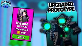 Can Upgraded Videotapper Proto Solo INSANE MODE??? ( CameraMan TD ) screenshot 4