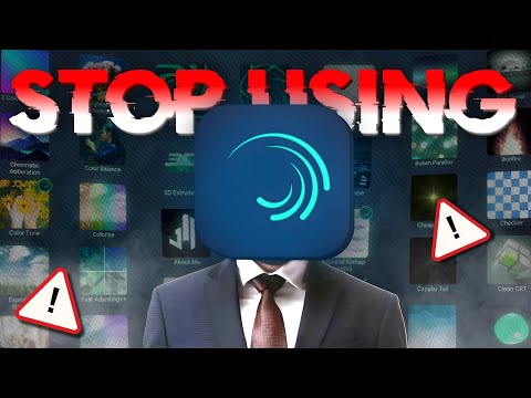 Stop using ALIGHT MOTION right now!!🤡
