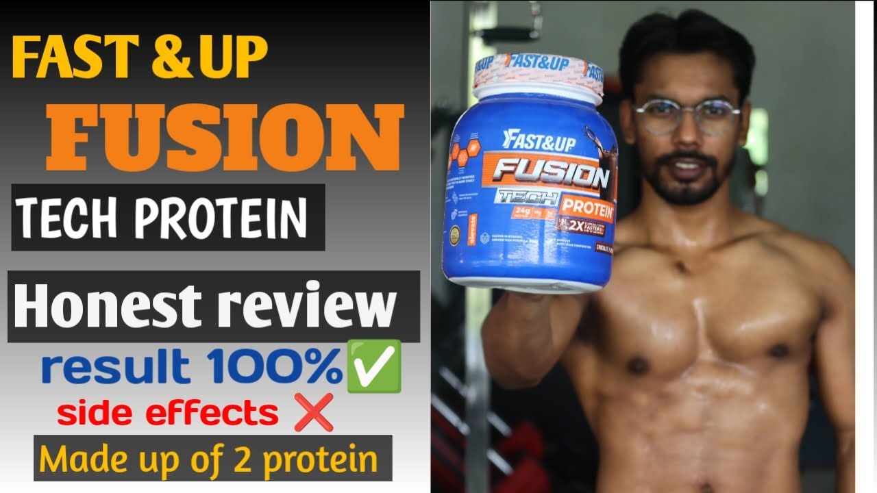 Fast & Up Fusion Tech Protein Honest Review | Fast and Up Protein review || VIVEK HITAISHI