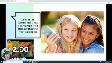 Dialogue in Narrative Writing  Part 1   Google Slides