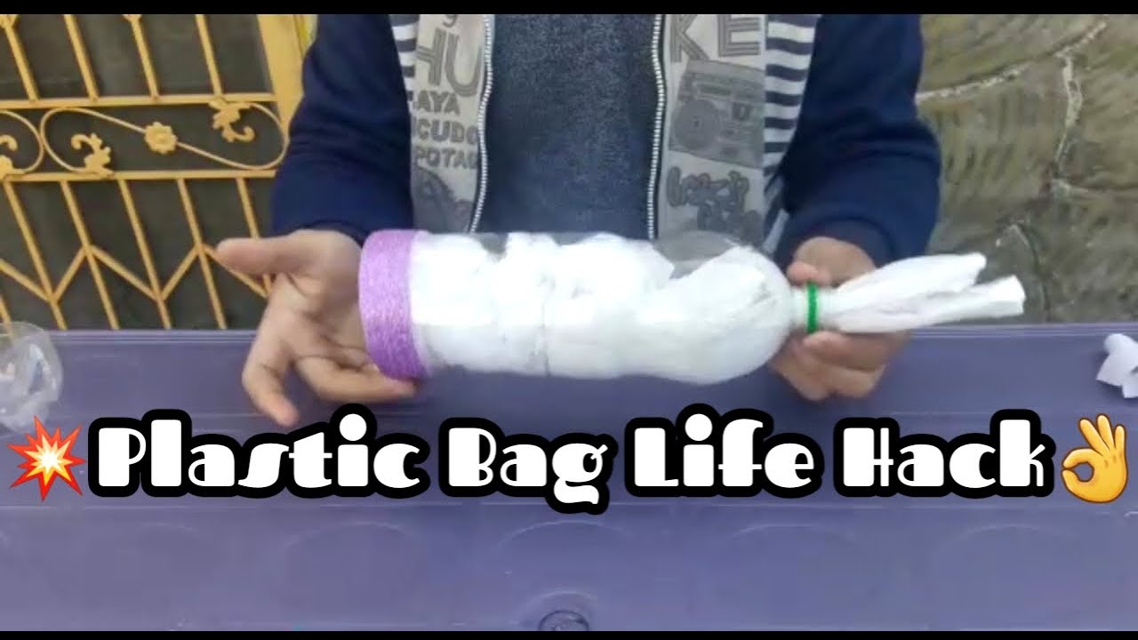 How to Store a Plastic Bags Life Hack YouTube