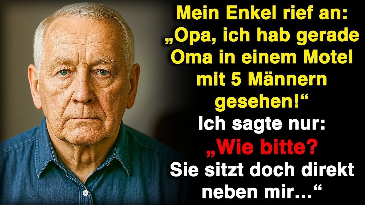 Es war nur ein gewöhnlicher Dienstagnachmittag im Juni, als mein Enkel Ben mich anrief. Seine Stimme zitterte. „Opa, mir ist ganz schlecht. Ich muss dir etwas erzählen, aber du musst mir...
