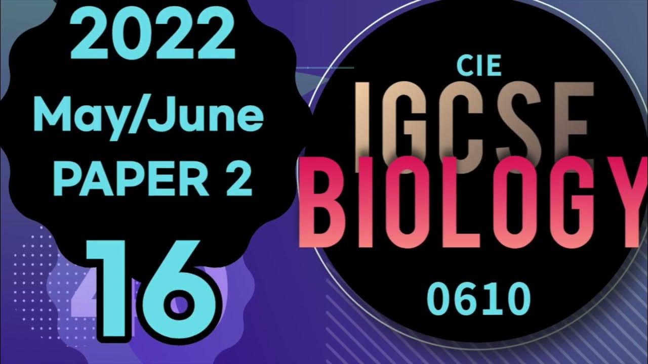 Q16 The diagram shows a crosssection through a leaf.From which cell