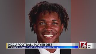 NCCU mourns loss of student-athlete