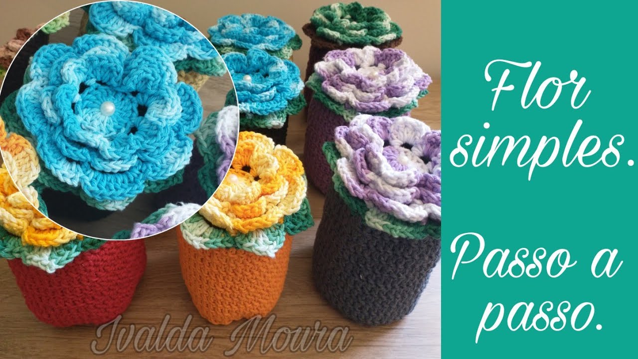 Como faço minha flor para peso de porta? PASSO A PASSO