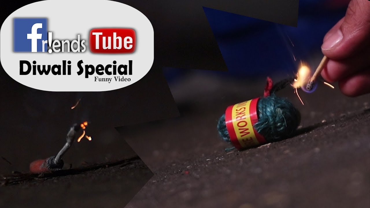 Diwali special funny video | दिपावली | "Friends Tube episode 13" | Diwali Festival Fail (gone wrong)