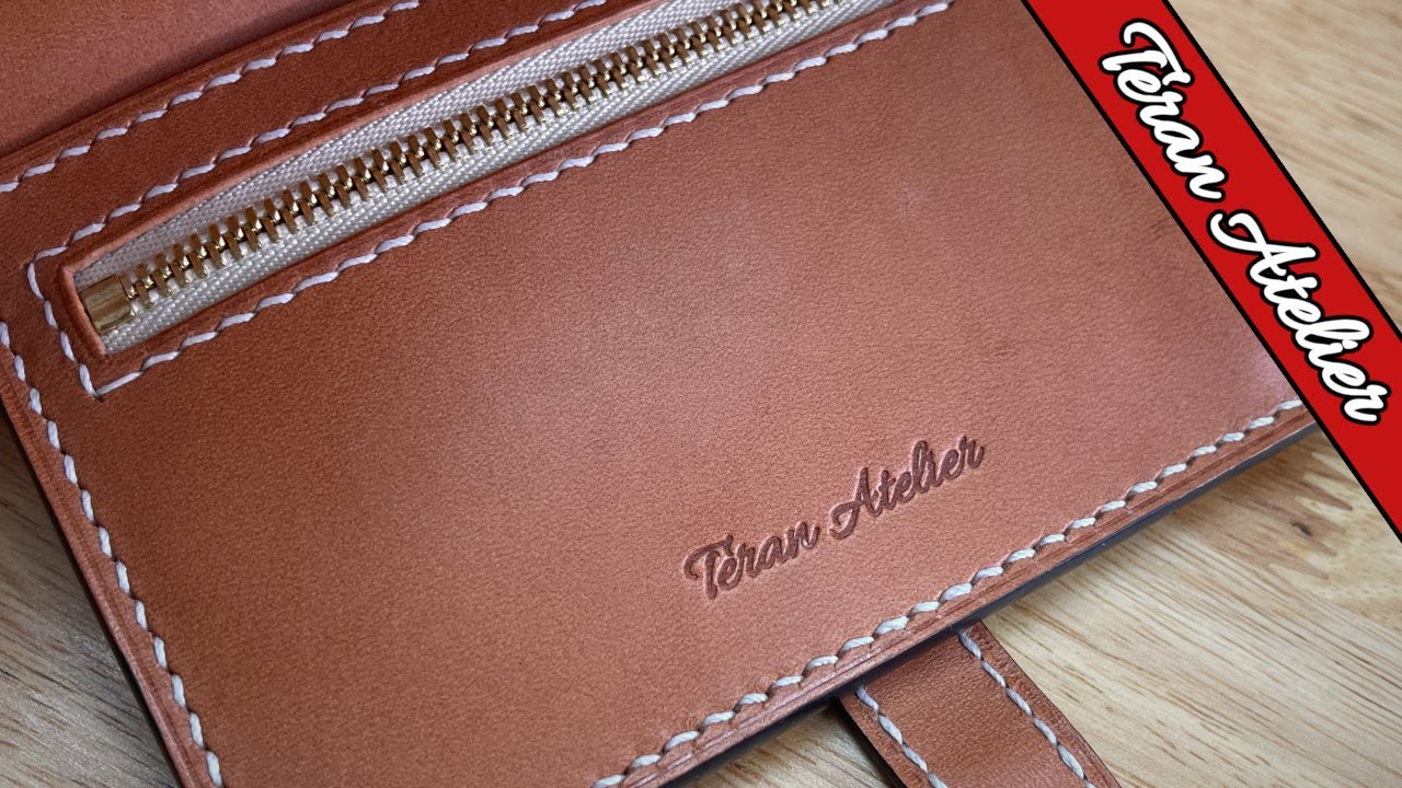 Leather Stitching Method Chiselling Holes from Both Sides YouTube