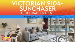 Gorgeous Galveston Beachfront Condo Virtual Tour | Victorian 9104 - Sunchaser | Ryson