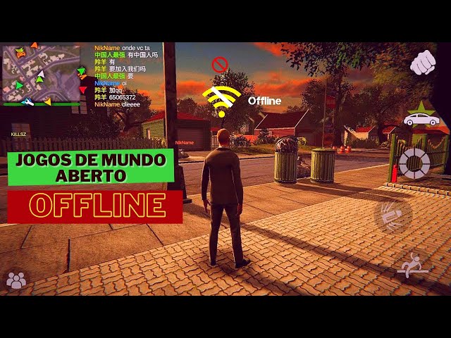 SAAIU 10 NOVOS Jogos MUNDO ABERTO para Android/iOS 2021! (Offline/Online) 