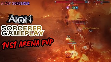 Aion 2 - SORCERER 1vs1 Arena PVP vs Chanters & Sorcerer