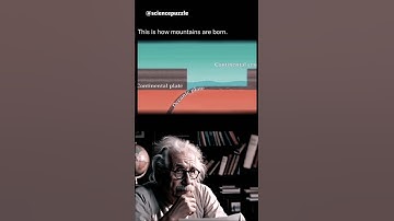 This Is How Mountains Are Born #sciencefacts #shorts