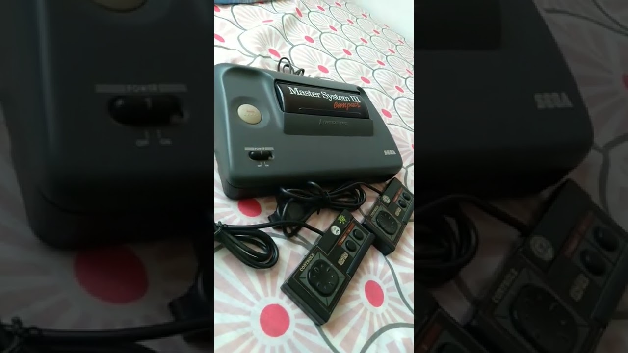 Master System lll Compact meu primeiro video game