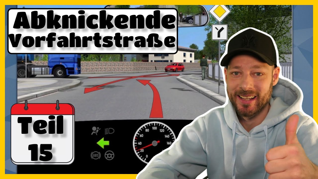 Welches Verhalten Ist Richtig Abknickende Vorfahrtsstrasse