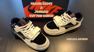 UNRELEASED TRAVIS SCOTT X CUT THE CHECK! Unboxing, Review & ON FOOT! Checkin em out!🤔