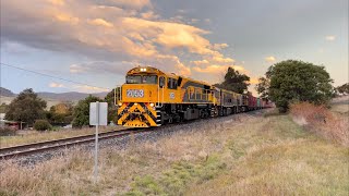 TasRail 2053 TR11 TR01 #32 train Colebrook