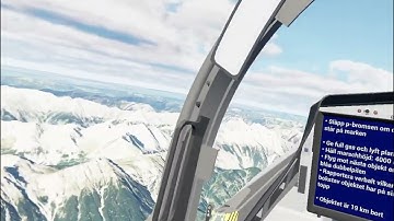 Virtual reality flight simulation with Varjo XR-3 in Unreal 5.1