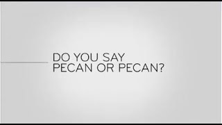 Last Week Tonight - And Now This: People on TV Interrogate the Question: Do You Say Pecan or Pecan?