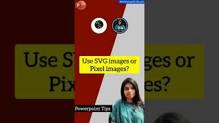 SVG images vs Normal pixel images | Use SVG  images in PowerPoint #shorts