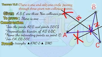 Maths| CLASS-9, CHAPTER 10- CIRCLES, THEOREM-10 5 | Kids Fly