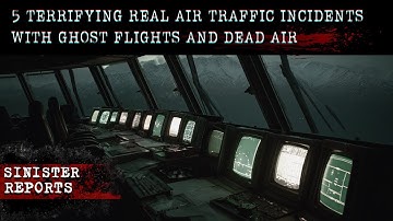 5 TERRIFYING REAL AIR TRAFFIC INCIDENTS WITH GHOST FLIGHTS AND DEAD AIR