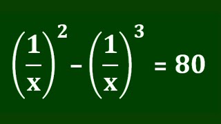 Math Olympiad | Algebra Simplification | Cubic Equation Challenge | Find the Value of 'x' ?