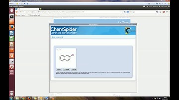 Demo of drawing compound in LabTrove with ChemSpiderAdvanced TinyMCE widget