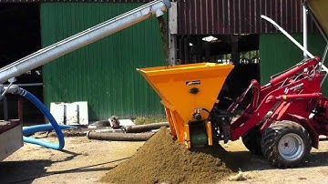 Mobiele mestscheider SEPCOM bij Milchhof H.S.T Agri Gbr.