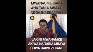 🫦Mwanamke akiwa na tabia mbaya ndoa haisimami !~ !#marriageworks