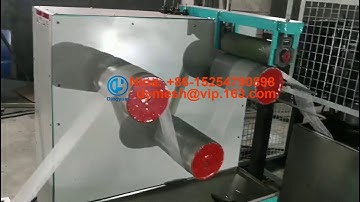 Plastic soft packing net machine of Dingyuan Machinery+86-15254790898