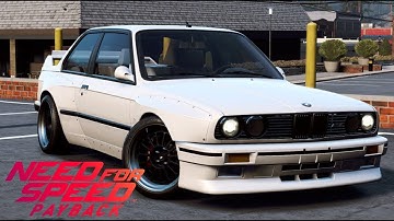 Need for Speed Payback | BMW M3 E30 LOCATION & CUSTOMIZATION!