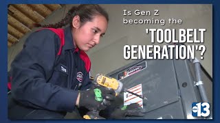 More of Gen Z is skipping college, tackling trades to collect a big paycheck