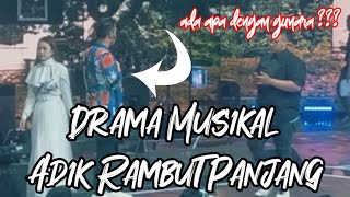 GUNAWAN & RARA (GUNARA) DI PANGGUNG SEBELUM ON AIR DRAMA MUSIKAL ADIK RAMBUT PANJANG