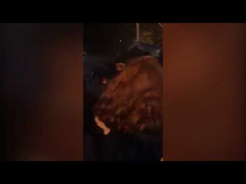 თვითმხილველები შემთხვევის ადგილიოდან კადრებს ავრცელებენ