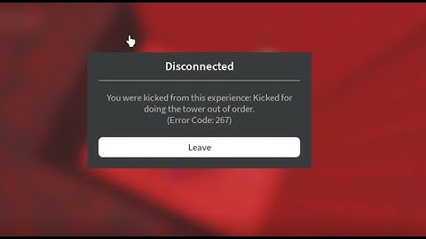 How to get kicked from JToH.