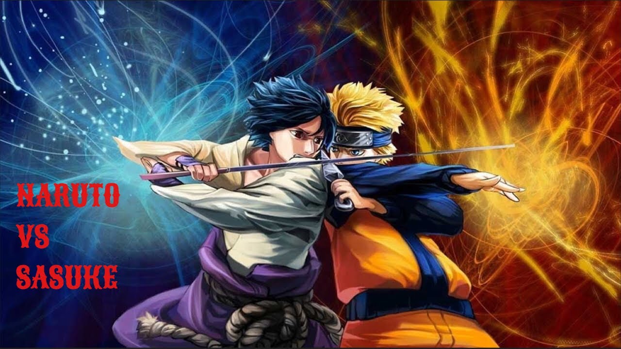  NARUTO  VS SASUKE FIGHT  SCENE YouTube 