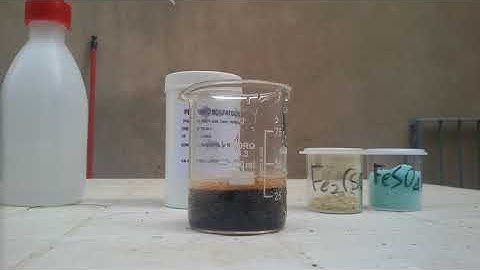 Iron III Sulfate (Fe2(SO4)3) synthesis