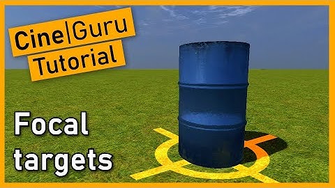 CineGuru tutorial: Focal targets